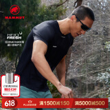 猛犸象（MAMMUT）【张若昀同款】Aenergy 男士运动神队友吸湿排汗蝉翼速干T恤短袖 黑色 L