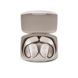 铁三角AC5TW【新品】耳挂式蓝牙耳机户外运动空气传导高清通话蓝牙5.4解放双耳 米色