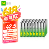 超霸（GP）7号电池40粒七号碱性干电池适用于耳温枪/血氧仪/血压计/血糖仪/鼠标等号/AAA/R03