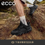爱步（ECCO）运动鞋男 网面透气防水科技软底户外鞋 驱动820194 黑色41