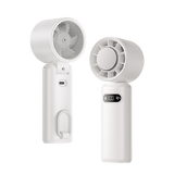 卡培登【制冷/暴力风】手持小风扇冰敷折叠挂脖便携长续航充电高速办公室学生宿舍桌面户外F20