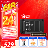 西部数据（WD）500GB移动固态硬盘900MB/s D30 PSSD高速NVMe外接手机mac笔记本PS5游戏Xbox电脑外置存储Type-c
