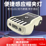 哈拿（TRE-Hana）感应头灯防水强光超长续航野外钓鱼上饵超亮可头戴夹帽夜钓照明 HN-K202A感应头灯（LED灯珠）