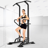 正昕（ZHENG XIN） 单杠室内引体向上器家用单杆双杠成人儿童小孩子多功能健身器材 经典黑4001D(可调节到2.3米)