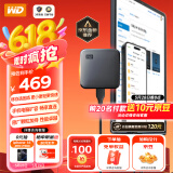 西部数据(WD) 1TB 移动固态硬盘（PSSD）Elements SE新元素 SSD type-c接口 手机直连笔记本电脑外接