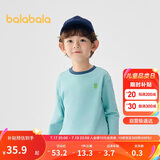 巴拉巴拉童装儿童长袖t恤男童女童2025春装百搭打底衫潮209125100203