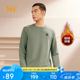 361°卫衣男士秋冬季加绒保暖圆领套头运动休闲外套上衣652344801D-2