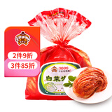 富爸爸白菜泡菜1000g/袋 整颗未切 韩式辣白菜泡菜下饭菜