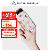 富尔顿FULTON英国轻便迷你口袋五折太阳伞遮阳伞便携晴雨伞折叠女七夕礼 Juicy Rain