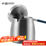 广意 不锈钢烟灰缸带盖防风带烟柱创意家用网吧酒店办公室酒吧 GY7973