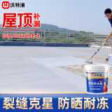 沃特浦防水涂料屋顶防水补漏房顶楼顶防水胶裂缝漏水补漏王耐高温材料