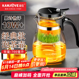 金灶（KAMJOVE）玻璃茶壶泡茶壶懒人茶具飘逸杯按压式冲茶器过滤茶水分离绿茶杯