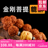 山中玉金刚菩提手串尼泊尔菩提子原籽龙鳞纹盘文玩大五瓣精品母亲节礼物 [精挑]五瓣貔貅款18-20mm