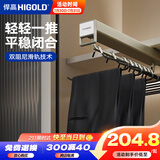 悍高（HIGOLD）A系列顶装裤架柜内收纳架裤架钴铂金（柜深≥48.5cm内宽≥30cm）