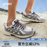 亚瑟士ASICS男子抓地耐磨越野跑鞋 GEL-VENTURE 6 奶白色/灰色42.5