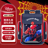 迪士尼（disney）书包小学生1-3年级护脊减负高颜值儿童背包生日礼物蜘蛛侠礼盒款