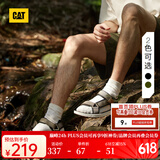 CAT卡特凉鞋沙滩鞋男鞋户外休闲工装风舒适凉鞋HEATWAVE 军绿 42