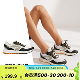 迪卡侬（DECATHLON）运动鞋男鞋春季透气休闲防滑鞋子轻便减震跑步鞋网面鞋RUNS 熊猫色/象牙白 40