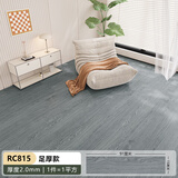 荣彩地板贴自粘仿木纹pvc地板环保耐磨家用地面翻新改造卧室塑胶地板 815 印象橡木【足厚2mm】 平米