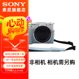 索尼（SONY）索尼微单相机 摄像机适用 2（京仓） E10皮套+腕带套装（蓝色）新