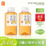 果子熟了 无糖茶  金桂乌龙 茶饮料  0糖0脂肪0能量 350ML*24瓶 便携整箱