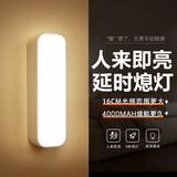 心有所属人体感应灯充电磁吸小夜灯卧室床头起夜灯家用氛围便携酷毙夜光灯