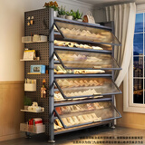 厨事优鞋柜门口入户收纳柜一体靠墙多层家用鞋子客厅玄关柜钢制防尘鞋架
