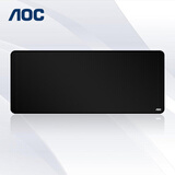 AOC全属性系列电竞游戏长款鼠标垫超大号1000*400*4mm加厚锁边办公键盘电脑书桌垫黑色M170L/93