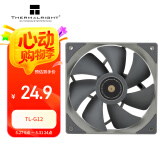 Thermalright(利民) TL-G12 灰色12cm机箱风扇 液压 轴承 4PIN PWM 风扇 串接PWM接头 1500调速风扇