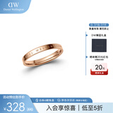 丹尼尔惠灵顿（DanielWellington）dw戒指女时尚玫瑰金情侣对戒男女同款生日礼物送女友DW00400017