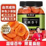 农香森 杏干500g罐装非新疆红杏无吊干杏肉天然酸杏子休闲零食果脯蜜饯