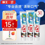 狮王（Lion）渍脱胖东来同款国产牙膏150g*3专业去烟渍去牙渍护龈牙膏清新口气