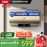 万家乐电热水器50升 国家补贴20% 专利出水断电母婴级安全 一级能效 8倍水量 储水式【睿能】D50-FW0
