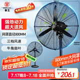 华生（Wahson）工业风扇电风扇强力超大落地扇大风力工厂车间工业扇商用扇牛角扇交流定频工业电风扇FL-75加强版A