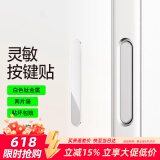 Smorss【白色】适用苹果iPhone16promax拍照键钢化膜保护相机16按键贴16pro/16plus专用侧边保护套按键膜