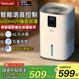 亚都（YADU）无雾加湿器卧室母婴纯净型空气加湿家用办公室桌面蒸发式上加水智能语音增湿器空调伴侣SZ650-M9S