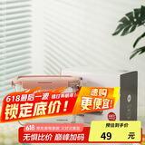 乐扣乐扣（LOCK&LOCK）玻璃保鲜盒套装耐冷耐热冰箱保鲜便当盒 可微波餐盒粉色2件套