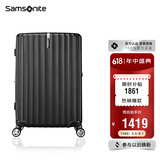 新秀丽（Samsonite）行李箱28英寸拉杆箱时尚旅行箱包大容量密码箱GU9托运皮箱黑色 