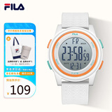 斐乐（FILA）高考礼物运动手表女小学生初中生防水夜光闹钟电子表 6658-003