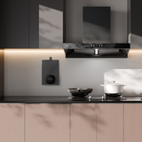 老板【风神E系列】E1油烟机烟灶套装+57B8A天燃气灶具可定时+8挡位调节烹饪更准火