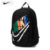 耐克（NIKE）双肩包男士 25夏季新款运动包女士旅行电脑包学生背包初高中书包 HF7722-010/晒图退5 MISC