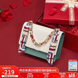 蔻一（Cnoles）斜挎包女士高端大品牌单肩小方包实用生日礼物送女友老婆礼盒装