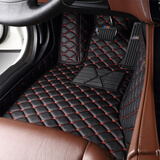 异特达正主驾驶脚垫 适用于大众迈腾帕萨特朗逸高尔夫速腾宝来途观探岳 黑色红线 主驾驶单片脚垫