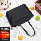 POLO单肩包女大容量14/15.6英寸笔记本电脑包斜挎托特包送女友