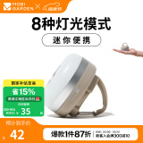 牧高笛（MOBIGARDEN）零峰营地灯 户外露营照明工具多功能便携迷你营地灯 帆木色（电池版）