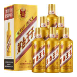 茅台（MOUTAI） 茅台王子酒 酱香型白酒 送礼婚宴 53度 500mL 6瓶 金王子整箱