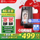 萤石S10 4G视频通话摄像头 内置无限流量 一键双向视频通话 家用监控摄像机 蓝牙音箱
