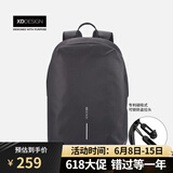 XDDESIGN爱思迪双肩包男女防盗背包通勤15.6英寸笔记本电脑包旅行包休闲包 黑色