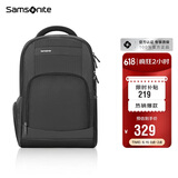 新秀丽（Samsonite）电脑包双肩包商务背包笔记本包休闲都市36B*09010黑色15英寸