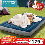 INTEX折叠床蓄电泵充气床189 打地铺帐篷垫户外睡垫气垫床 双人加大